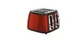 Russell Hobbs 19160 4 Slice Heritage Toaster - Red